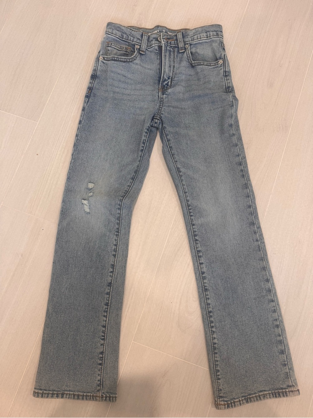 Old Navy boys Straight Leg Jeans in Faded Blue